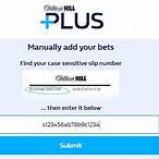 william hill track my bet